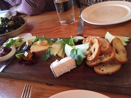 Cheese board at The Lark